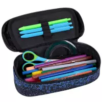 2. Coolpack Campus Piórnik Tuba Usztywniona z Organizerem Blue Dot F062978