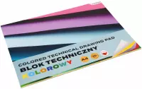 2. Blok Techniczny Kolorowy A4 10 kartek 