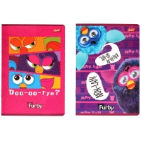 2. Unipap Zeszyt A5 16 Kartek Cienka Kolorowa Linia Furby 172786