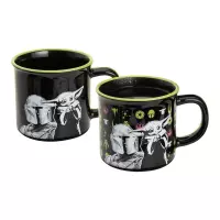 4. Kubek Termoaktywny Gwiezdne Wojny - Mandalorianin i Grogu