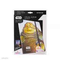 1. Gamegenic: Star Wars Unlimited Card Game - 18-Pocket Album - Album na Karty - Leia Organa/Jabba the Hutt