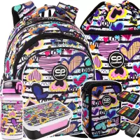 1. CoolPack Zestaw Szkolny Diary 5el. Plecak F029936 + Worek F070936 + Piórnik F067936 + Z17936 + Z18936