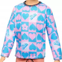 5. Mattel Barbie Lalka Stylowy Ken Bluza HRH24 