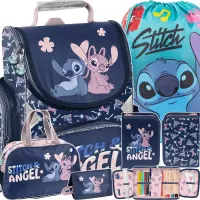 1. Paso Zestaw Szkolny 5el. Stitch Tornister DS25CC-525 + Piórnik DS25CC-P001 + Worek DS25CC-712 + Torba DS25CC-074