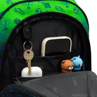 2. AstraBag Plecak Szkolny AB300 Ombre Football 502026053