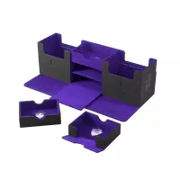 3. Gamegenic: The Academic 266+ XL - Pudełko na Karty - Black/Purple