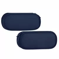 2. Starpak Piórnik Szkolny Tuba Usztywniana Navy blue 576287