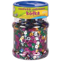 1. Astra Creativo Confetti Cekinowe Kółka Mix 335114005