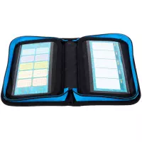 3. Coolpack Clipper Piórnik Dwuklapkowy Bez Wyposażenia Football 2T Blue F076008