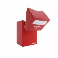 7. Gamegenic: Deck Holder 80+ - Pudełko na Karty - Red
