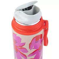 2. CoolPack Vectis Termos Metalowy z Kubeczkiem 450ml Flores Rosa Z33914