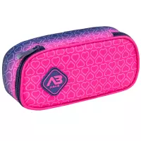 1. ABag Piórnik AC6 Saszetka Usztywniona Hexagon Pink Ombre 503026070