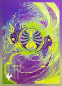 4. Gamegenic: Magic the Gathering - Secrets of Strixhaven - Premium Art Sleeves - Witherbloom