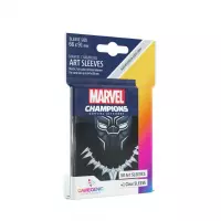 1. Gamegenic: MARVEL Art Sleeves (66 mm x 91 mm) - Koszulki na Karty - Black Panther 50+1 szt.