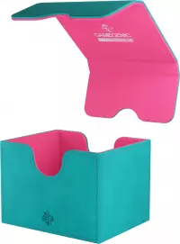 7. Gamegenic: Sidekick 100+ XL Convertible - Pudełko na Karty - Teal/Pink