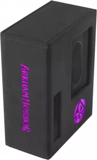 2. Gamegenic: Arkham Horror - Investigator Deck Tome -  Pudełko na Karty - Mystic (Black-Purple)