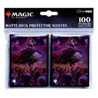 1. Ultra-Pro: Magic the Gathering - Outlaws of Thunder Junction - Matte Deck Protector Sleeves - Olivia, Opulent Outlaw (100 szt.)