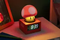 3. Budzik Super Mario - Grzybek (wysokość: 16 cm)