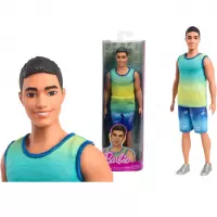 1. Mattel Barbie Ken Stylowa Koszulka Ombre  HYV00 WB6