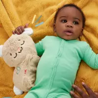 4. Mattel Fisher Price Uspokajacz Śpiący Króliczek Usypiacz HXG97