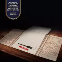6. Dziennik Psot z Niewidzialnym Długopisem i Różdżką Harry'ego Potter UV