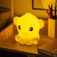8. Silikonowa Lampka z Akumulatorem Disney Król Lew - Simba