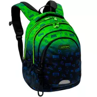 1. AstraBag Plecak Szkolny AB330 Ombre Football 502026052