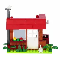 12.  Mega Creative Alleblox Klocki Konstrukcyjne 91 elementów Girl Dom 547908