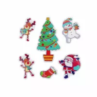 2. Craft With Fun Naklejki Na Szybę Żelowe Boże Narodzenie 567237