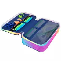 3. CoolPack Jumper 3 Piórnik Trzykomorowy Z Wyposażeniem Stars F067960