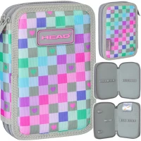 1. Head Piórnik AC2 Dwukomorowy bez Wyposażenia Checkered Hearts 503024066