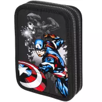 1. CoolPack Jumper 2 Piórnik Dwukomorowy Z Wyposażeniem Avengers F066778