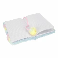 3. Starpak Pamiętnik Pluszowy Notes A5 Rabbit Pastel 527835
