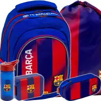 1. FC Barcelona Zestaw Szkolny Young 5el. Plecak AB330 502026030 + Worek 507026013 + Piórnik 503026046 + 511025014 + 511025015