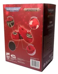 1. Kapcie Warhammer 40000: - Red Squig (One Size)