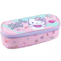 2. Coolpack Campus Piórnik Tuba Usztywniona z Organizerem Hello Kitty Pink 1 F062025