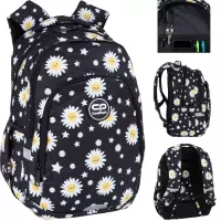 7. CoolPack Prime Pro Plecak Szkolny Daisy Black F162817