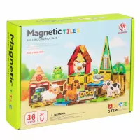 5. Mega Creative Klocki Magnetyczne Farma 36el. 589647