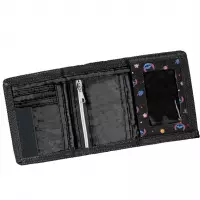 4. BeUniq Portfel Stitch Black DS26MM-882