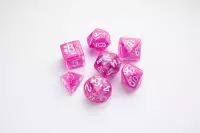 2. Gamegenic: Candy-like Series - RPG Dice Set - Kości do Gry - Raspberry