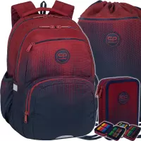 1. CoolPack Zestaw Szkolny Gradient Costa 3el. Plecak Pick F099758 + Worek F070758 + Piórnik F066758