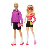 4. Mattel Barbie i Ken na Wrotkach HXK90