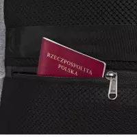 10. R-Bag Plecak Męski na Laptopa 15" z USB Forge Grey Z062