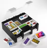 15. Gamegenic: Game Castle - Black/White/Clear