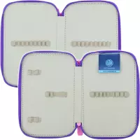 2. AstraBag Piórnik AC2 Dwukomorowy bez Wyposażenia Kitty 503026009