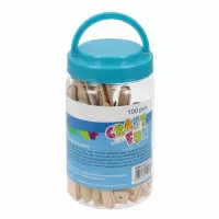 4. Craft With Fun Patyczki Drewniane Mix Tuba 567213