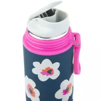 4. CoolPack Vectis Termos Metalowy z Kubeczkiem 450ml Flores Nina Z33915