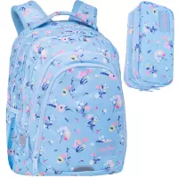 1. CoolPack Zestaw Szkolny Provence 2el. Plecak Drafter F010925 + Piórnik F105925