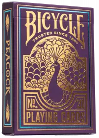 1. Bicycle: Purple Peacock