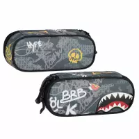 1. Starpak Piórnik Szkolny Tuba Usztywniana Shark 576250